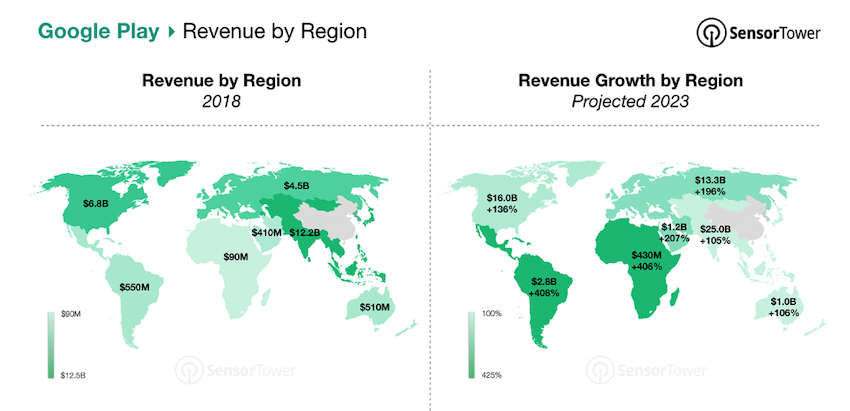 google play store revenue 2023